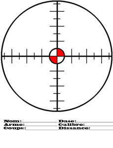 cible a imprimer score